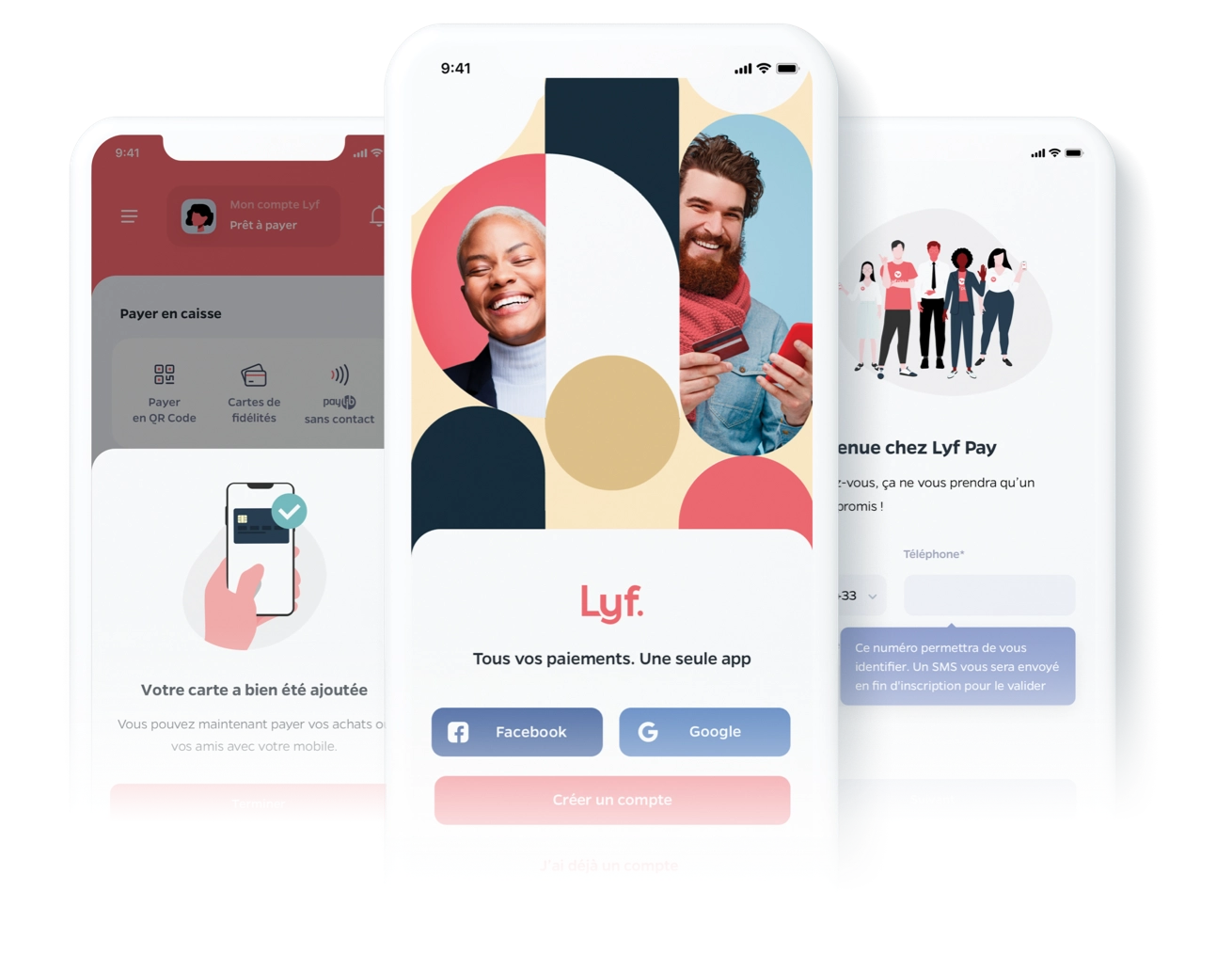 A new sign up experience for the Lyf Pay app